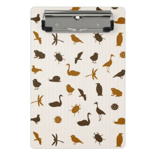 Animal pattern 2 mini clipboard