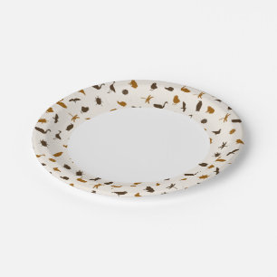 Animal pattern 2 paper plate