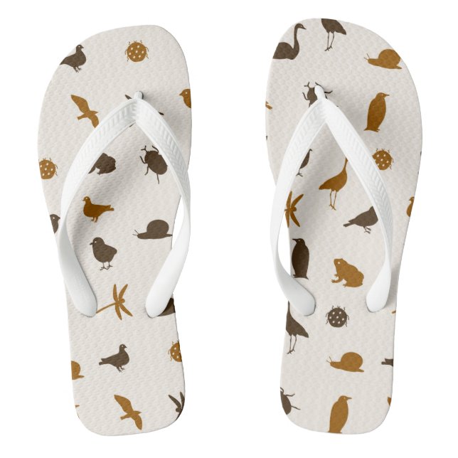 Animal pattern 2 thongs (Footbed)