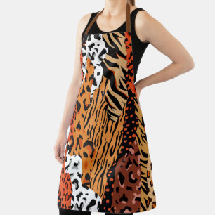 Animal Pattern Apron