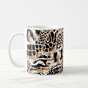 Animal pattern design. Modern leopard pattern desi Coffee Mug