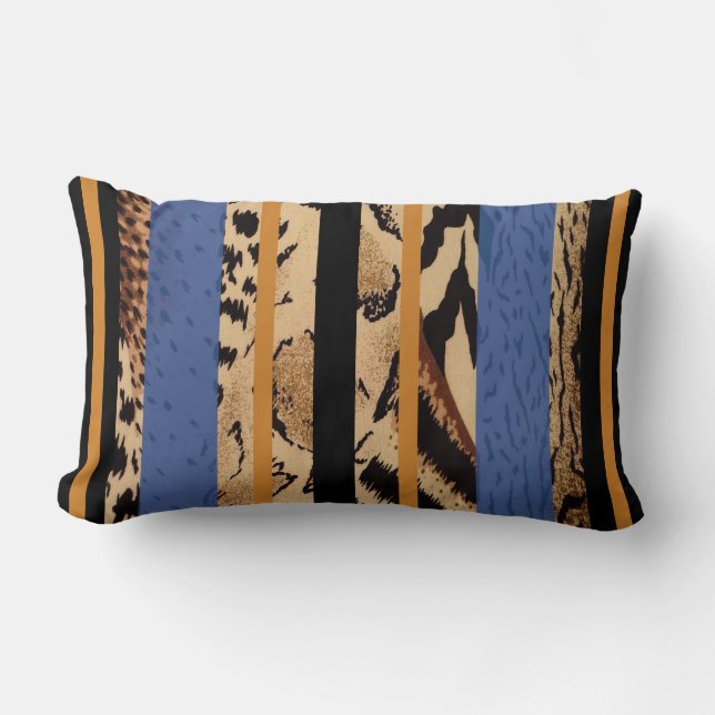 Animal Pattern Lumbar Cushion (Front)