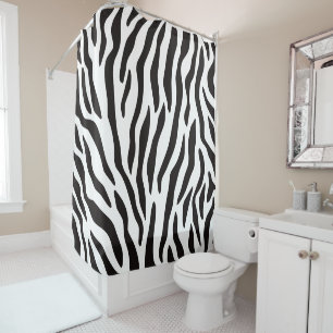 Animal Pattern Print Shower Curtain