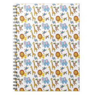 animal patterns notebook