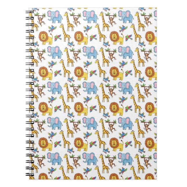 animal patterns notebook (Front)