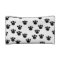 Animal Paw Print Pattern. Black and White.