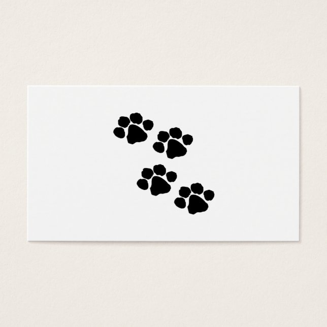Animal Paw Prints (Front)