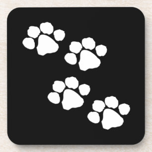 Animal Paw Prints Coaster
