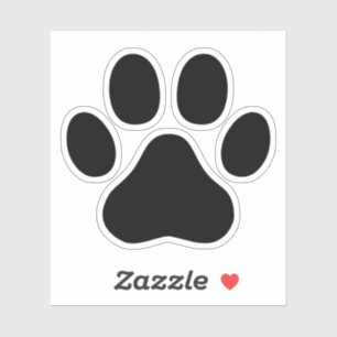 Animal Paw Prints with 5 Toes