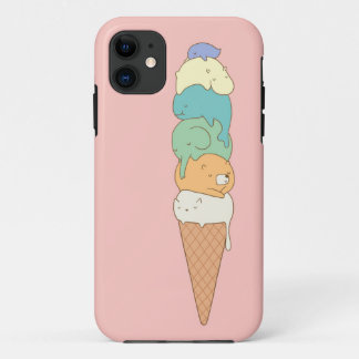 "Animal Pile" Ice Cream Phone Case
