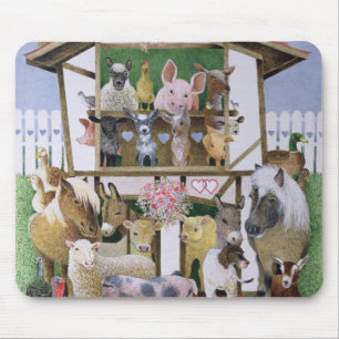 Animal Playhouse Mouse Pad