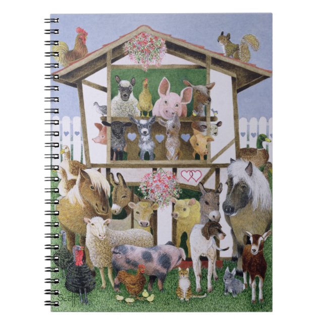 Animal Playhouse Notebook (Front)