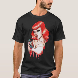 Animal Posessed Heart Love Dance Lounge Unisex T-Shirt