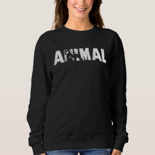 Animal Powerlifting Gym Bodybuilding Weight Liftin Sweatshirt