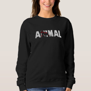 Animal Powerlifting Gym Bodybuilding Weight Liftin Sweatshirt