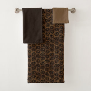 Animal Print 2  Bath Towel Set