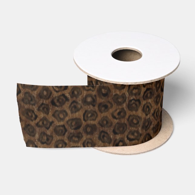 Animal Print 2  Satin Ribbon (Spool)