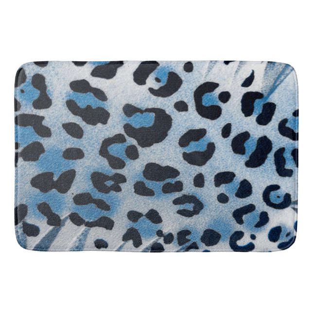 Animal Print Bath Mat (Front)