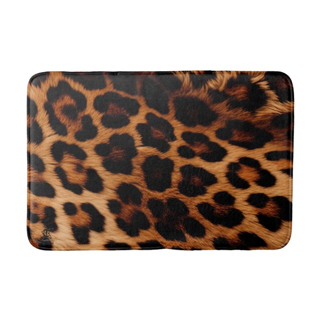 Animal Print  Bath Mat (Front)