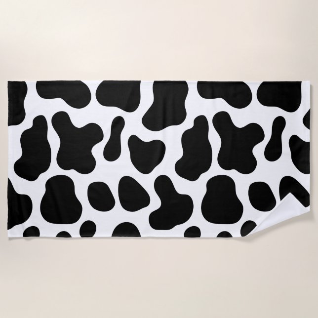Animal print beach towel (Front)