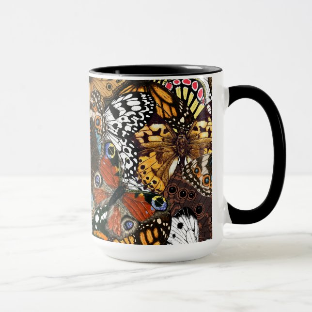 Animal print. Butterfly wings. Mug (Right)