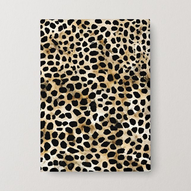 Animal Print - Button (Front)