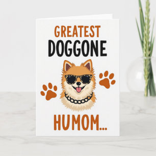 Animal Print Canine Cool Card