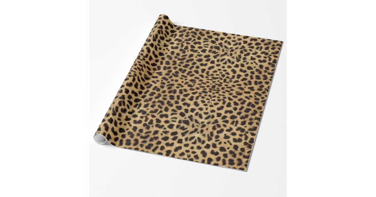 Animal Print CHEETAH Wrapping Paper | Zazzle.com.au