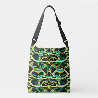Animal Print Cross-Body Tote Bag