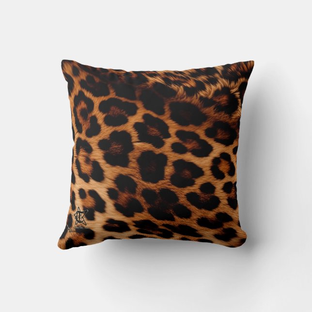 Animal Print Cushion (Back)