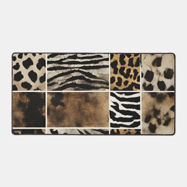 Animal Print - Custom Desk Mat (Front)