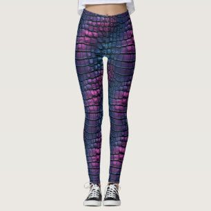 Animal Print Garden Bridesmaid Running Leggings