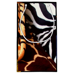 Animal print gift bags