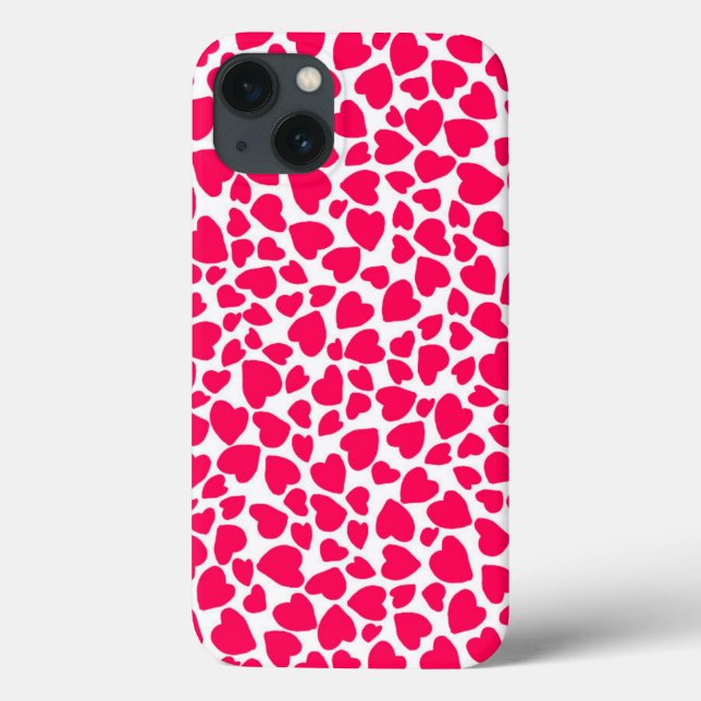 Animal Print Heart 2014 Case-Mate iPhone Case (Back)
