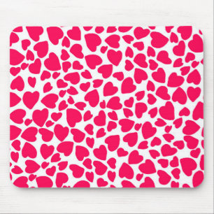 Animal Print Heart 2014 Mouse Pad