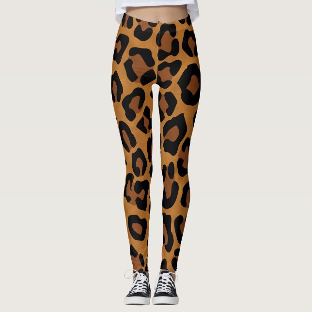 Animal Print Leggings (Front)