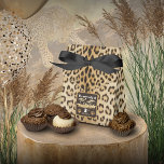 Animal Print Leopard Birthday Favour Box<br><div class="desc">Are you on the hunt for a theme and birthday favour box for your wild one's birthday party? Look no further than the Animal Print Leopard Birthday Favour Box. Easily personalise with your information.</div>