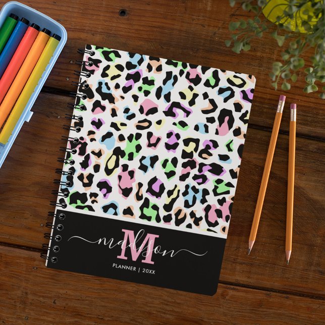 Animal Print Leopard Chic Monogram 2026 Planner (Creator Uploaded)
