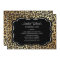 Animal Print Leopard Invitations