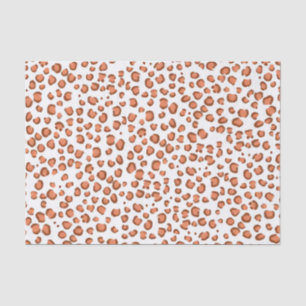 Animal Print Leopard Pattern Red Gift Tissue Paper