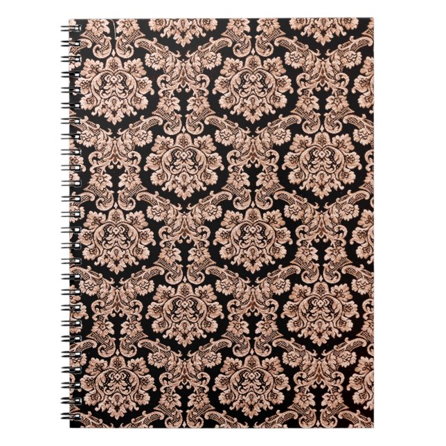 Animal print, leopard texture background, snake pa notebook (Front)