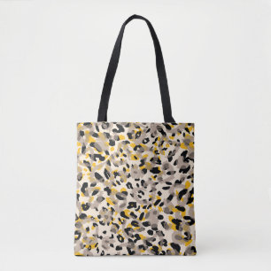 Animal print, leopard texture background tote bag
