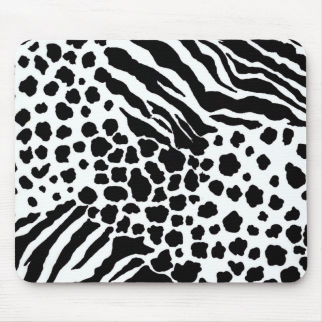 Animal Print Mouse Pad (Front)