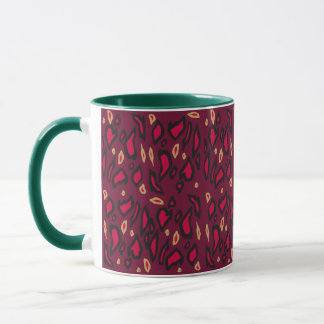 Animal print mug
