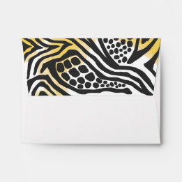 Animal Print Notecard Envelope
