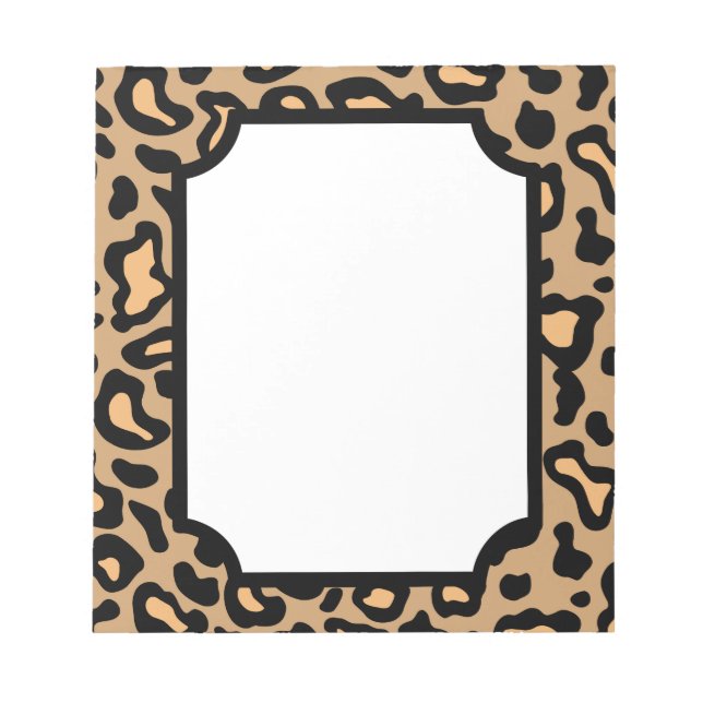 Animal Print Notepad (Front)