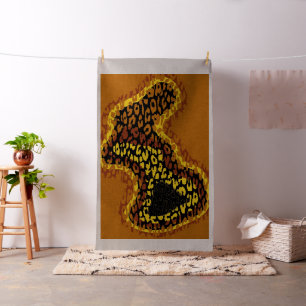 Animal print of leopard #16 fabric