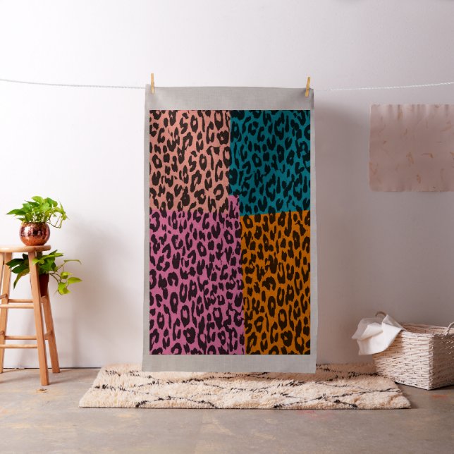 Animal print of leopard #35 fabric (In Situ)