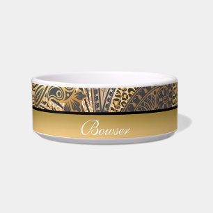 Animal Print Paisley Pattern Bowl