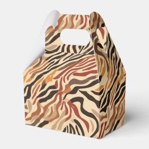 Animal Print Party Favour Box